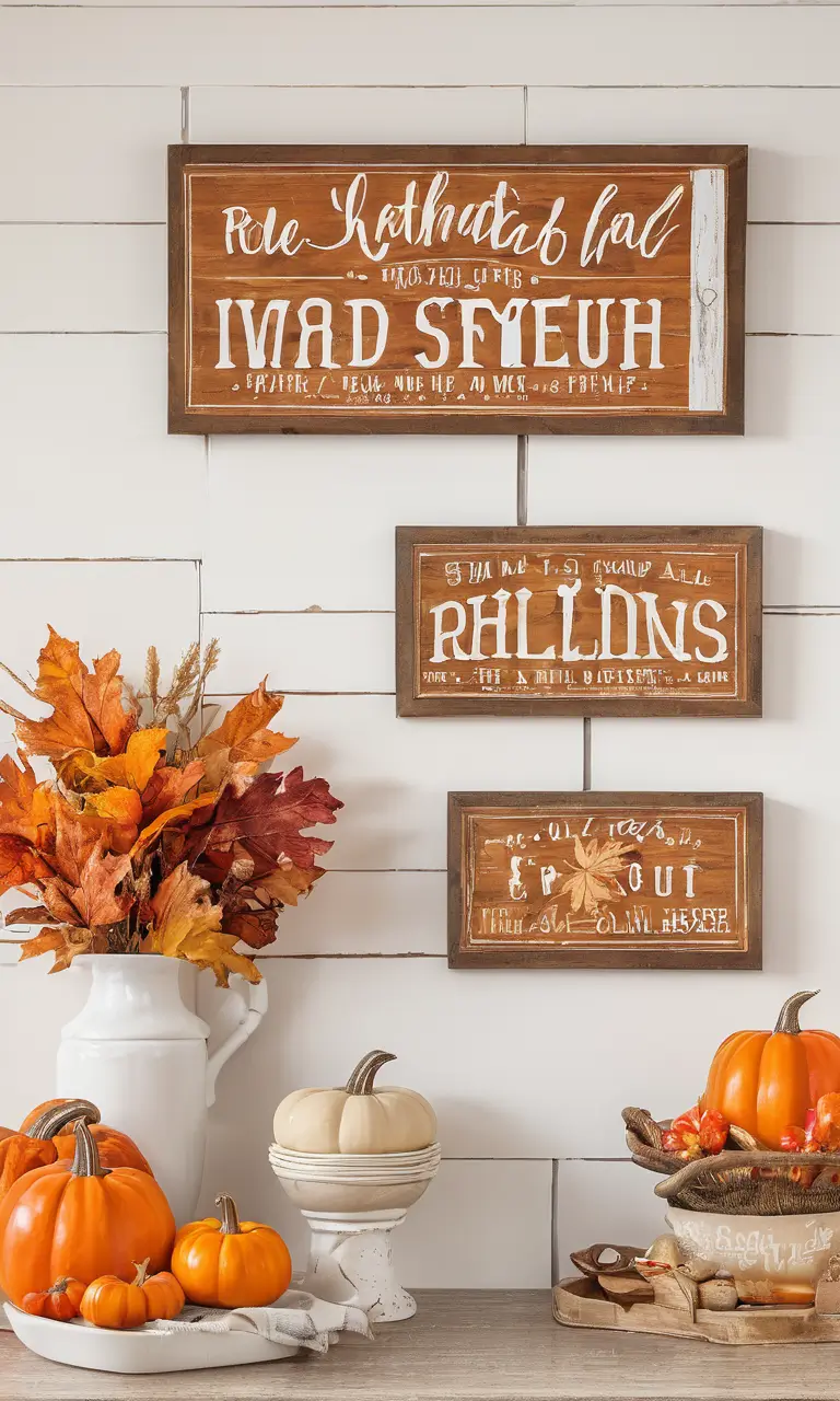 Fall Kitchen Decor Ideas