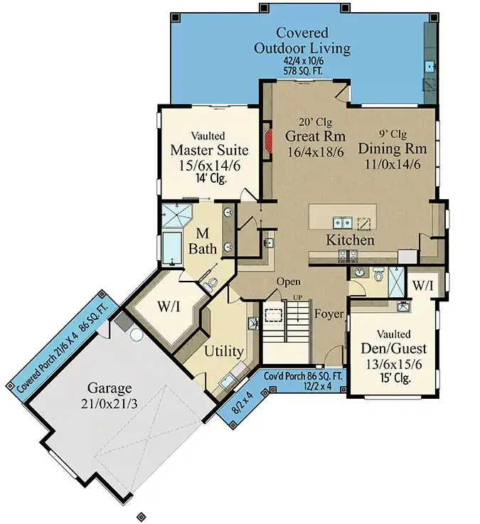 4 bedroom barndominium floor plans