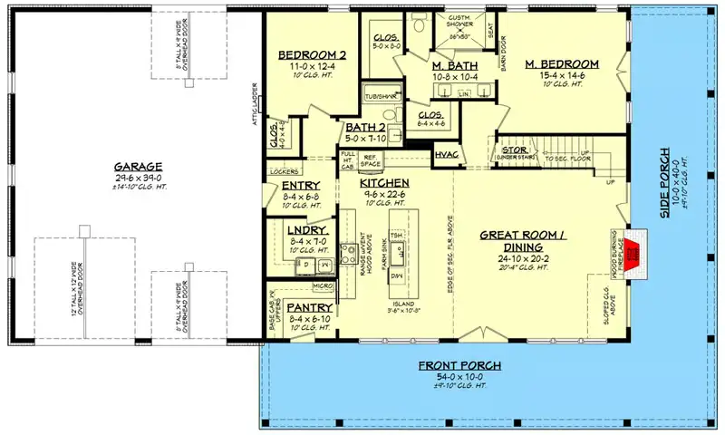4 bedroom barndominium floor plans