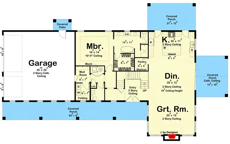 4 bedroom barndominium floor plans