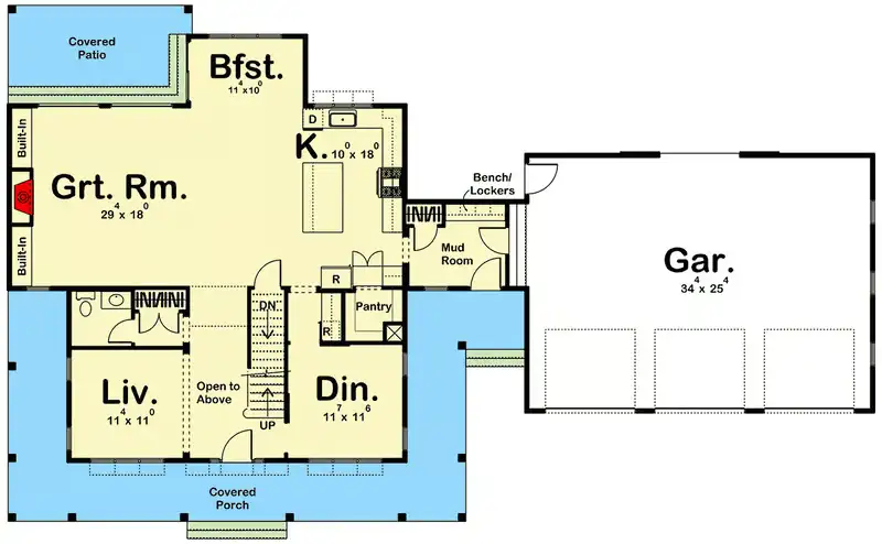 4 bedroom barndominium floor plans