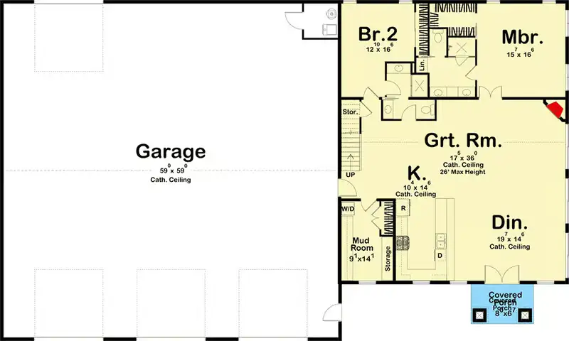 4 bedroom barndominium floor plans