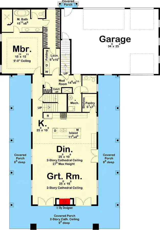 4 bedroom barndominium floor plans