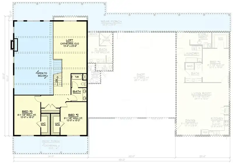 4 bedroom barndominium floor plans