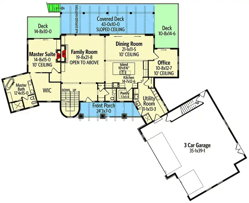4 bedroom barndominium floor plans