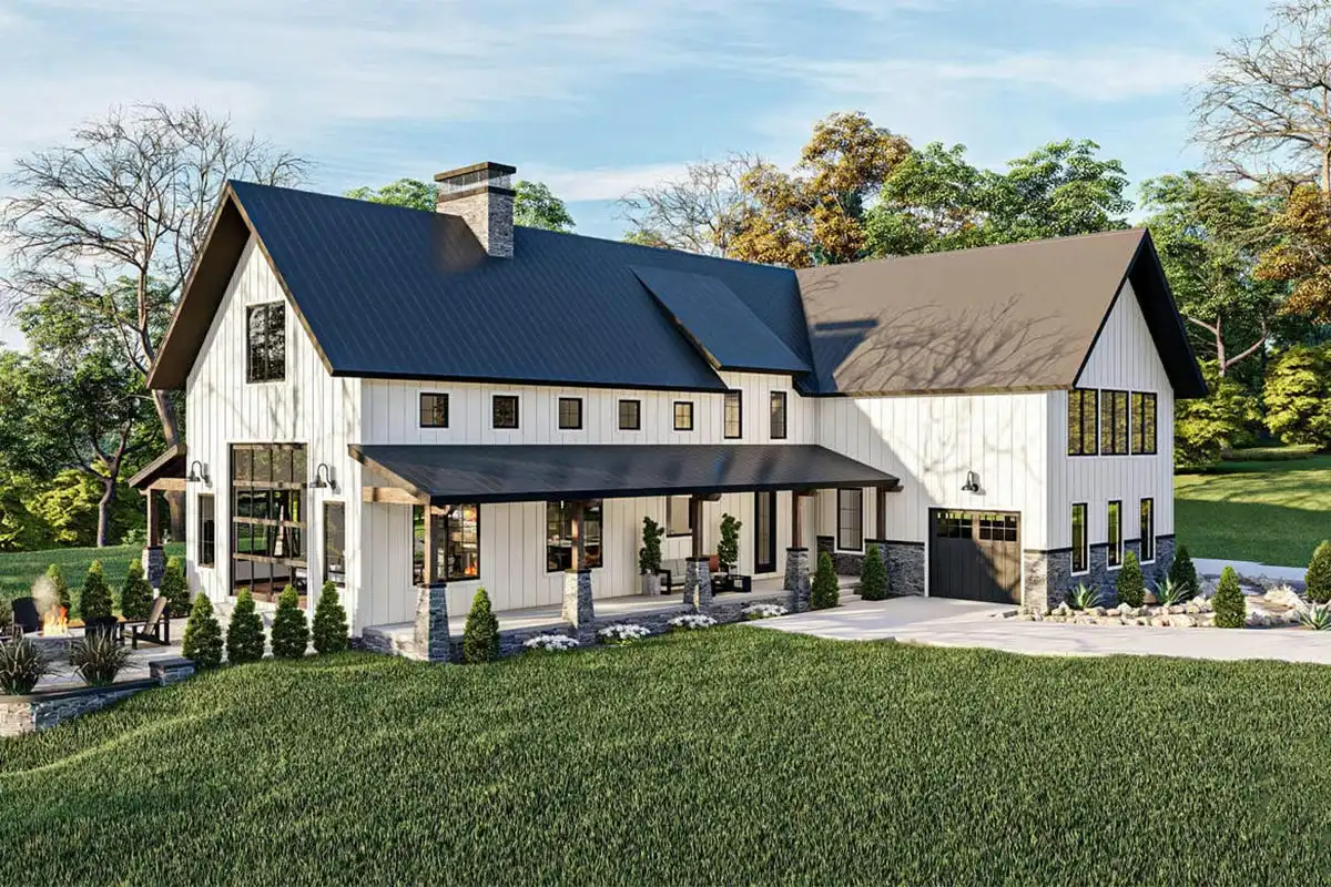 6 bedroom barndominium floor plans