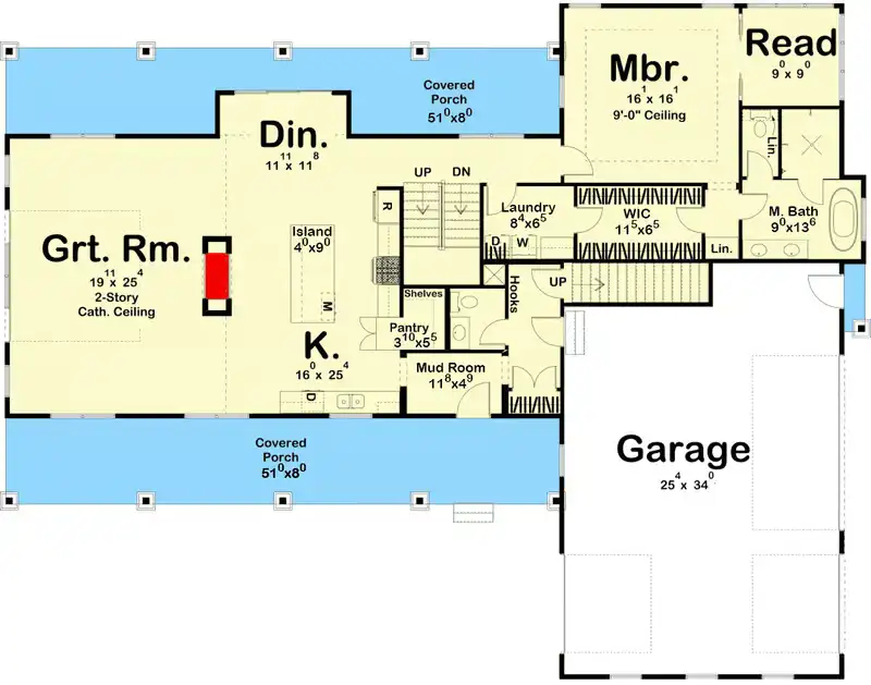 4 bedroom barndominium floor plans