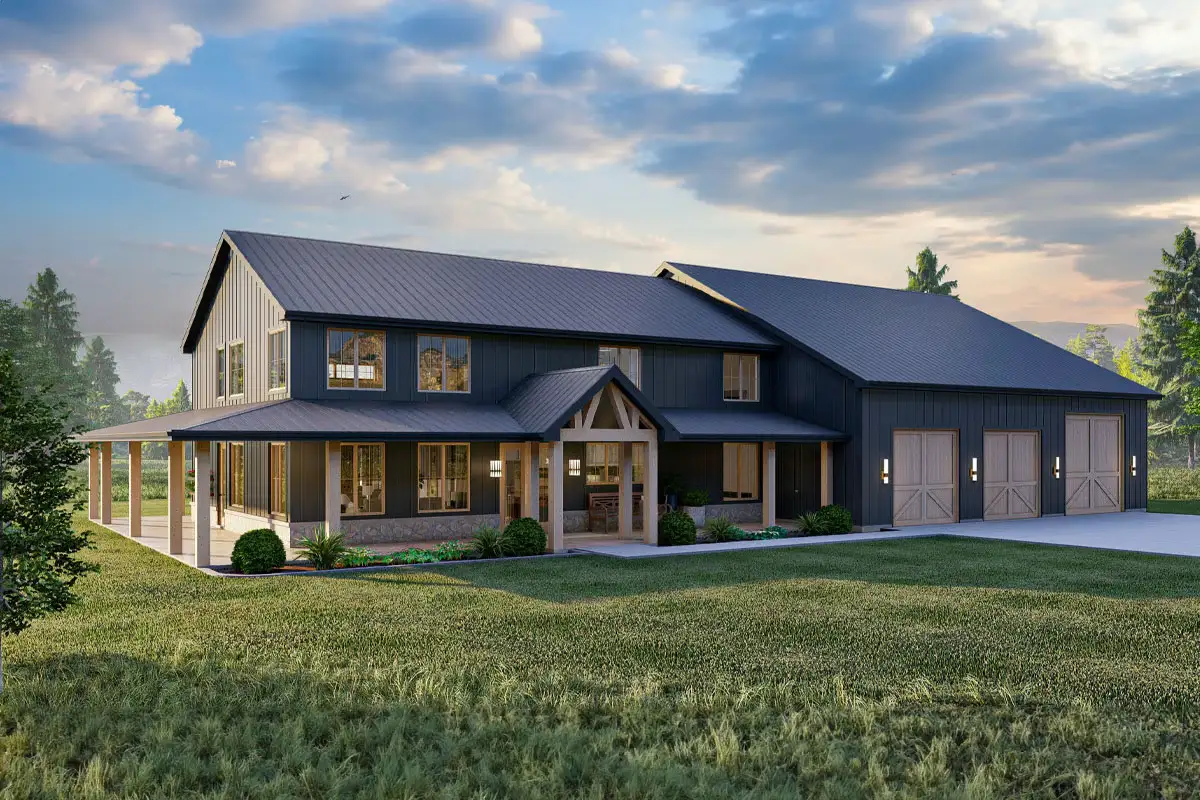 7 bedroom barndominium floor plans