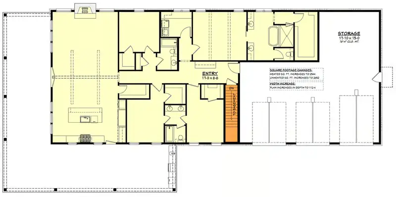 4 bedroom barndominium floor plans