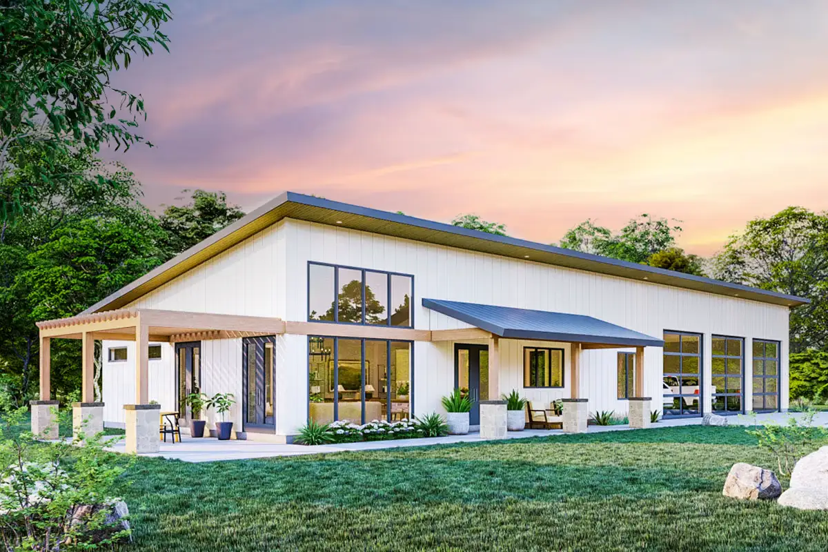 11 bedroom barndominium floor plans