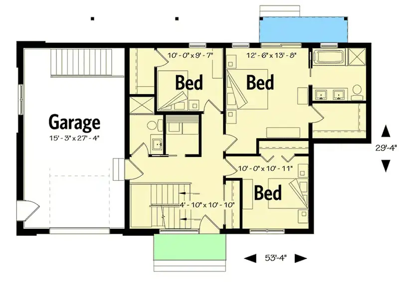 4 bedroom barndominium floor plans