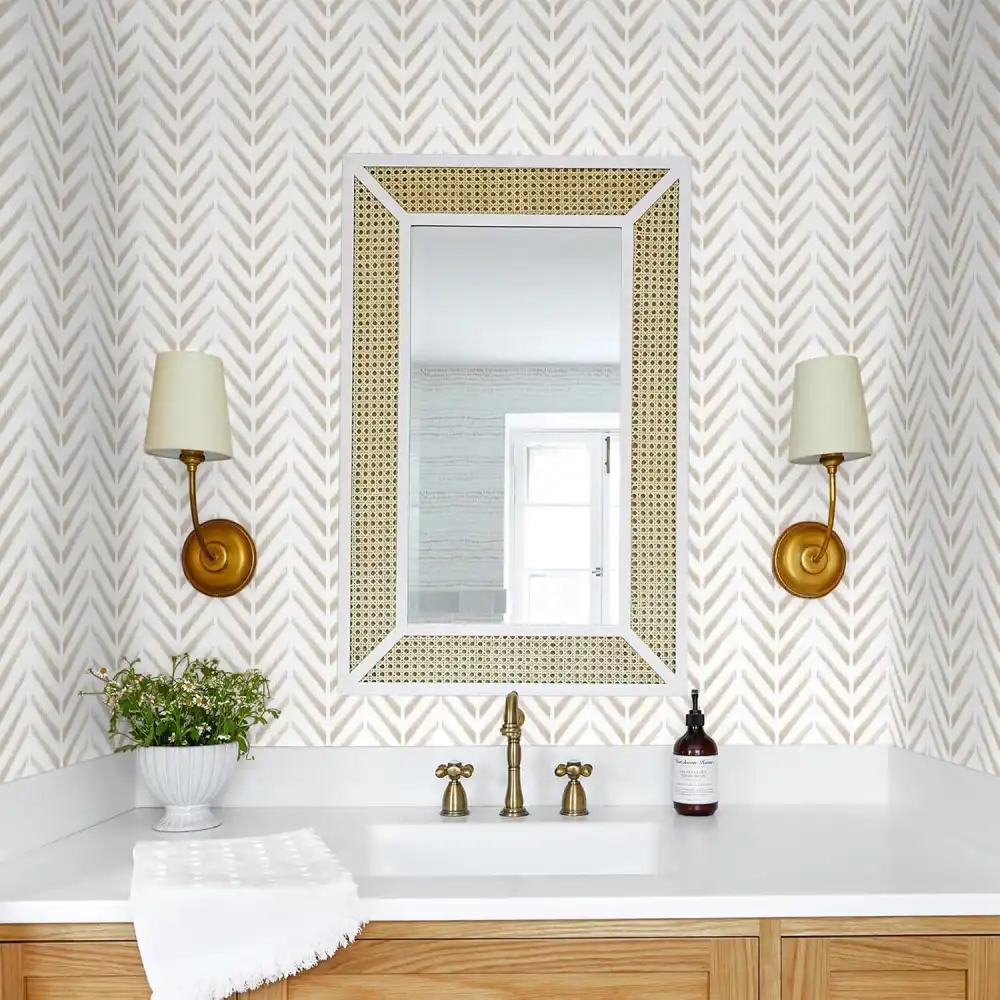 laundry room wallpaper ideas