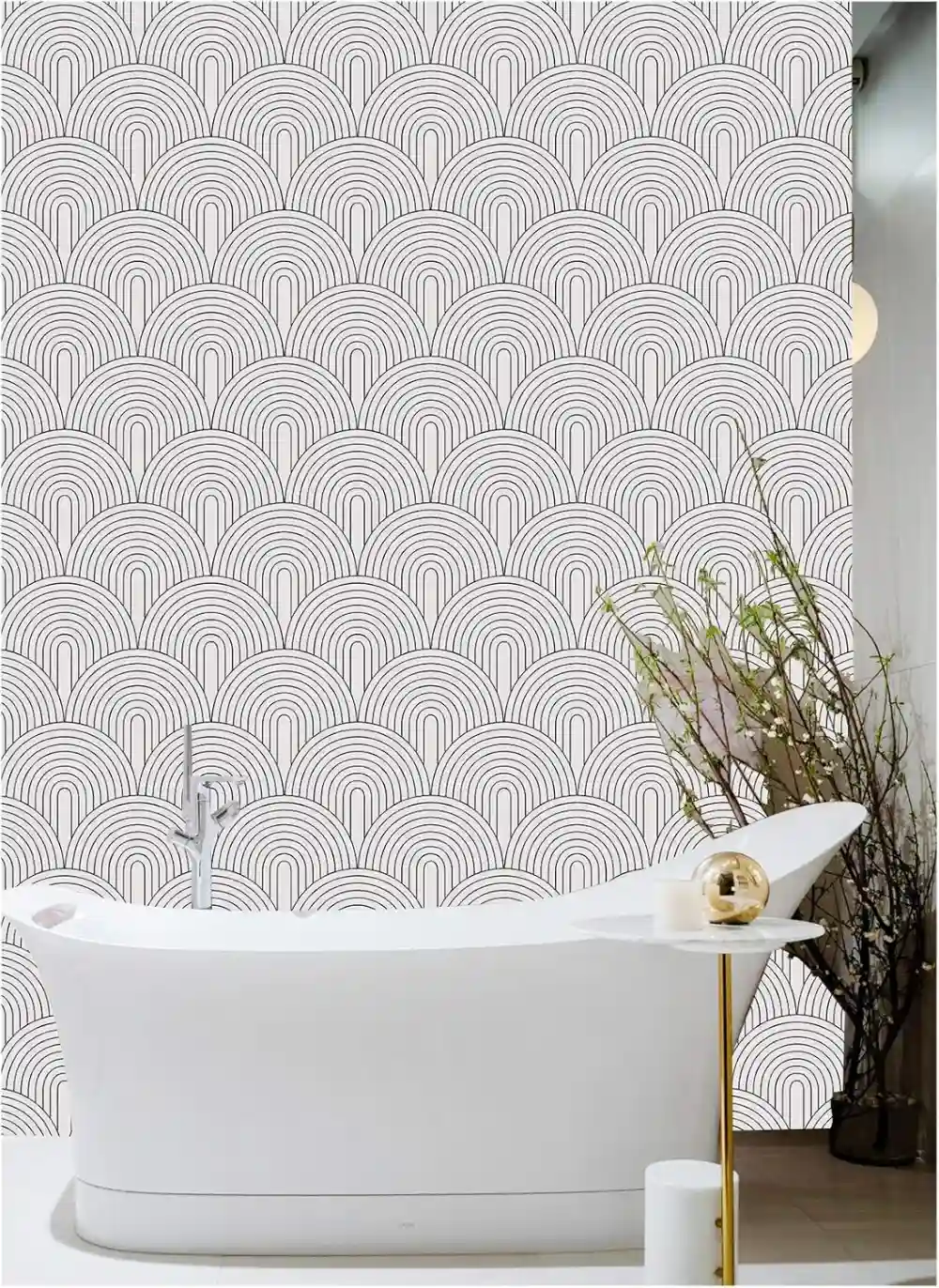 laundry room wallpaper ideas