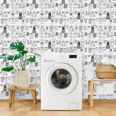 33+ Best Laundry Room Wallpaper Ideas for a Stylish Makeover