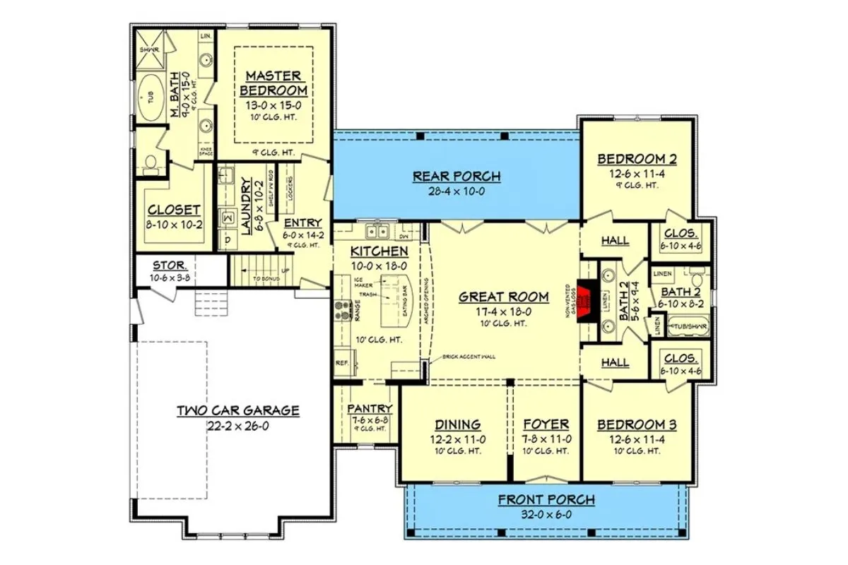 one story house plans