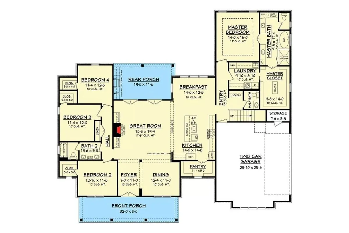 one story house plans