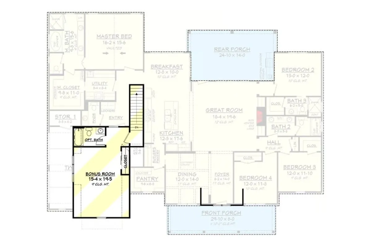 one story house plans