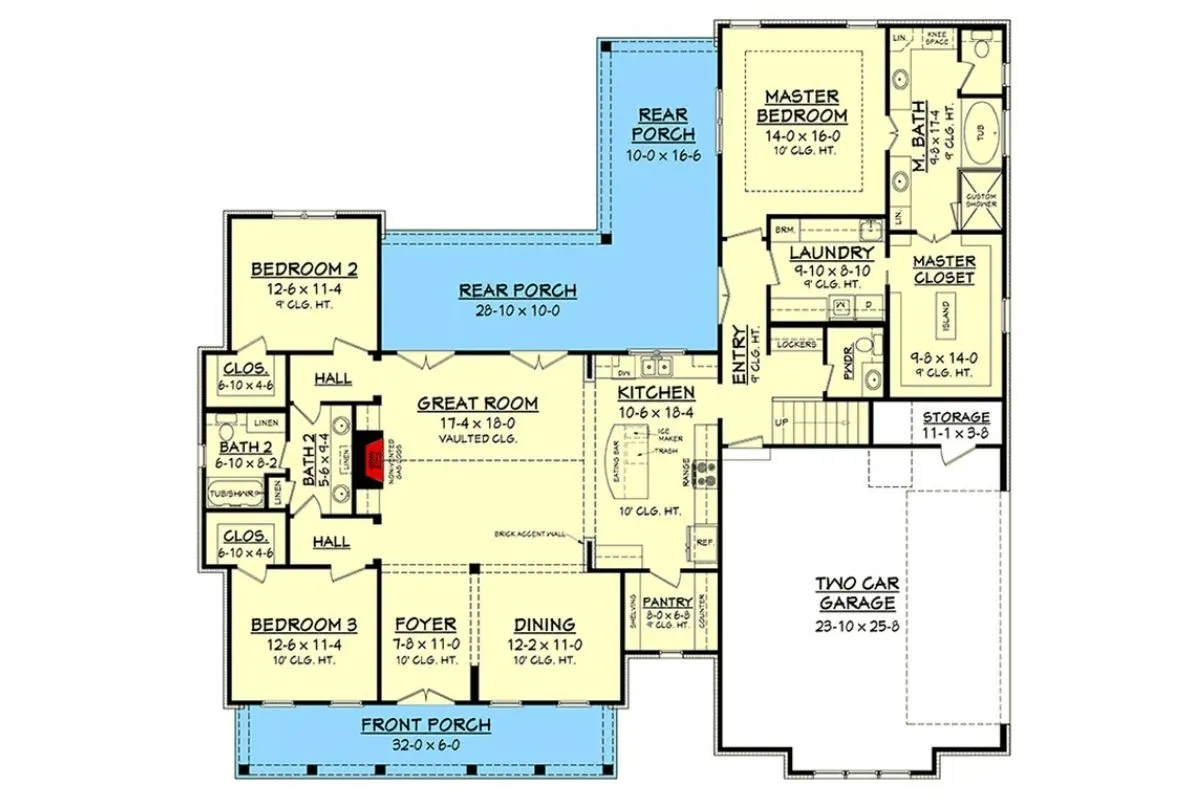 one story house plans