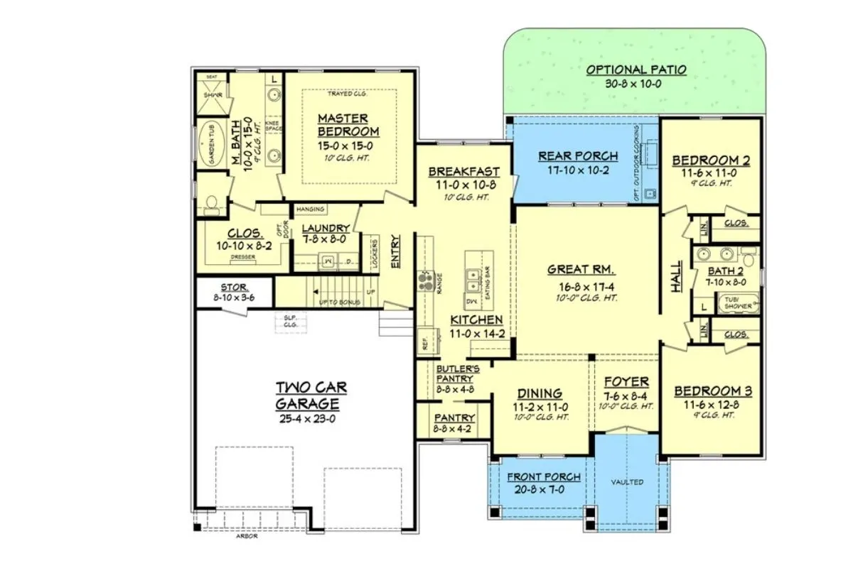 one story house plans