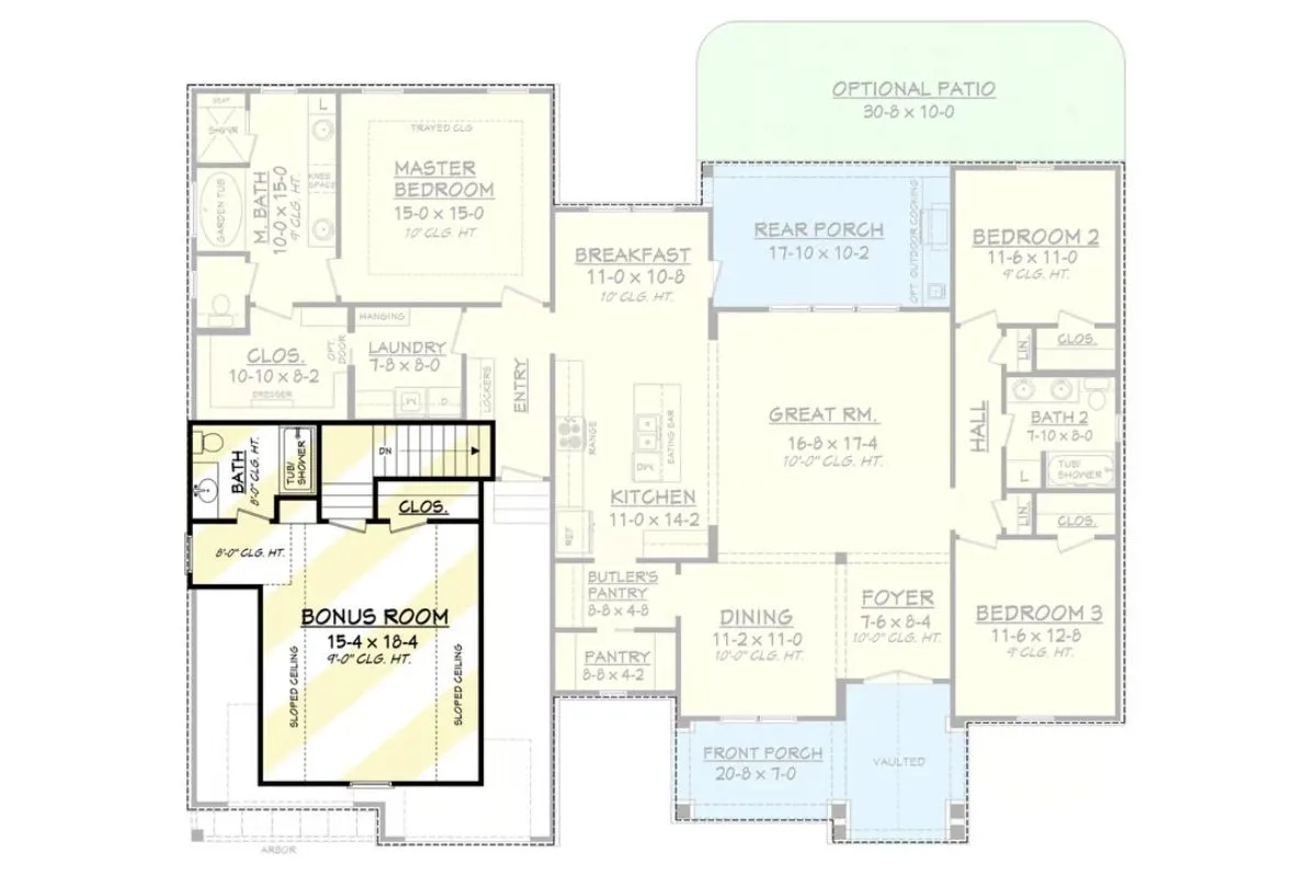 one story house plans