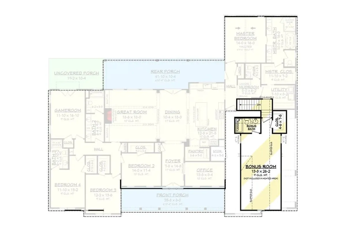 one story house plans