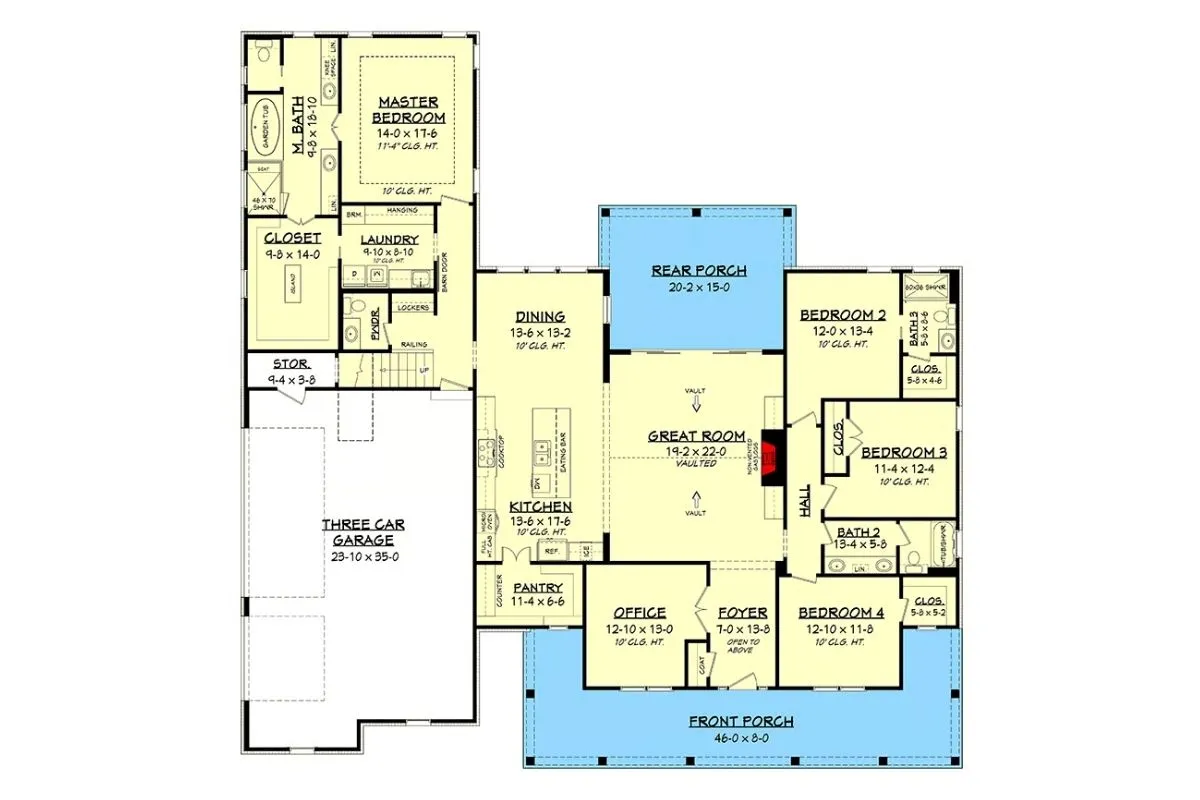 one story house plans