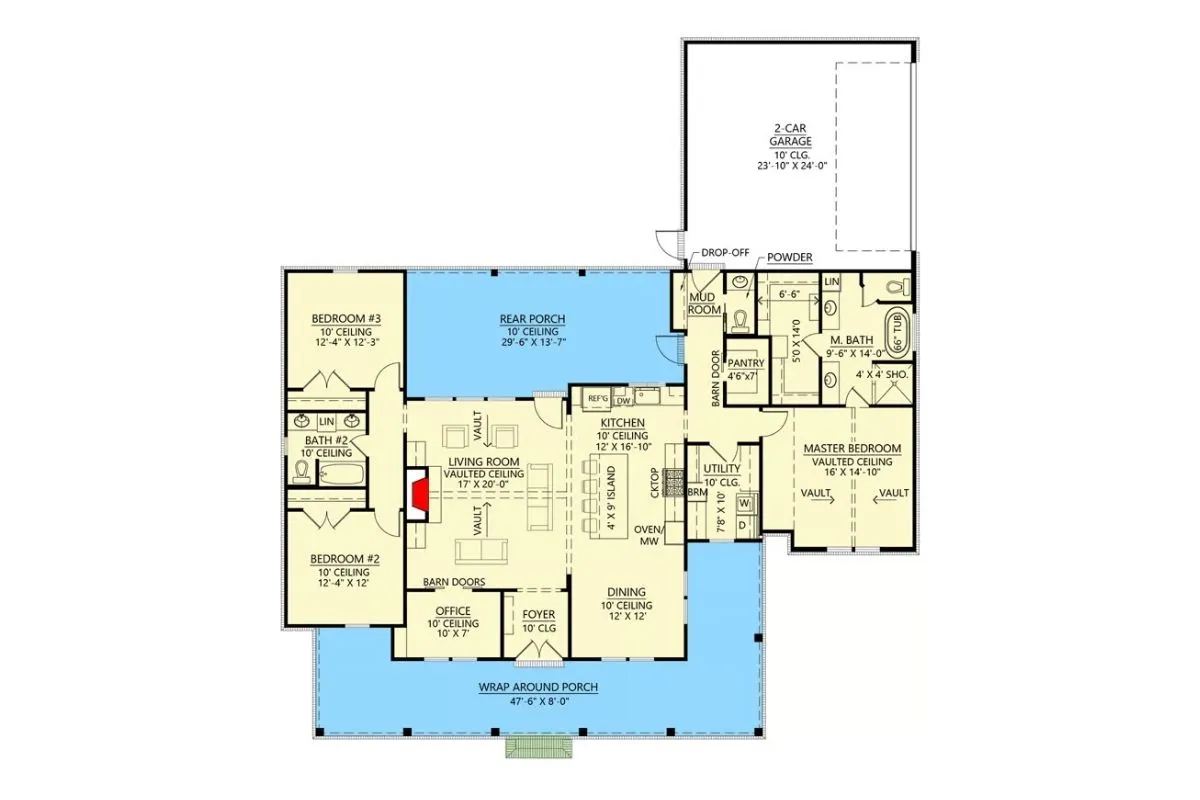 one story house plans