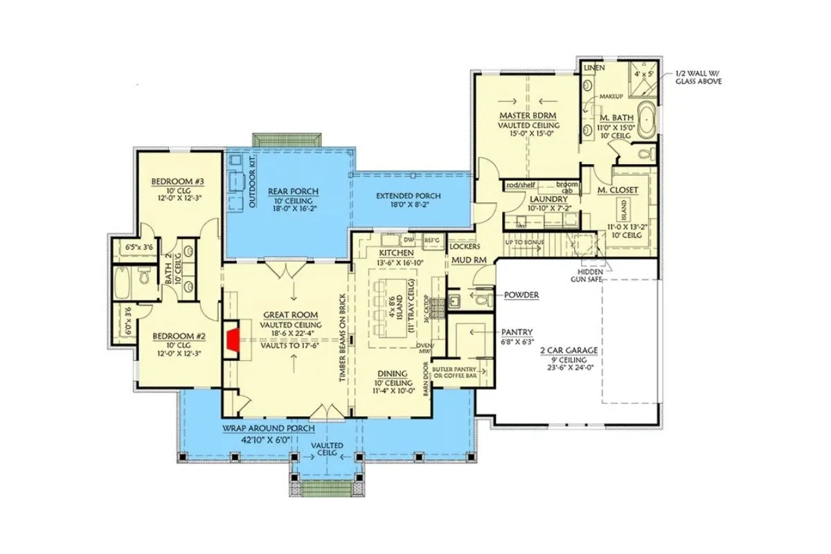 one story house plans