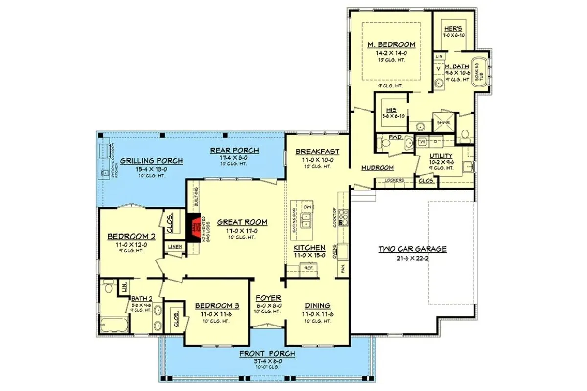 one story house plans