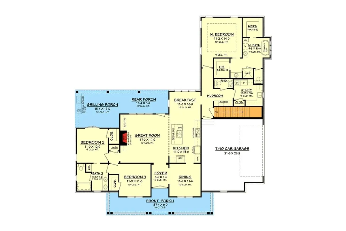 one story house plans
