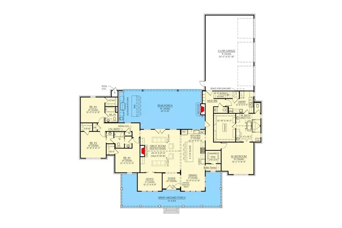 one story house plans
