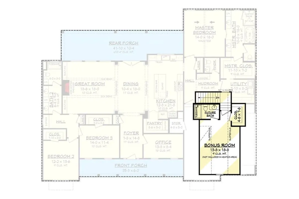one story house plans