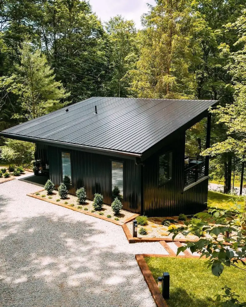 small metal building homes